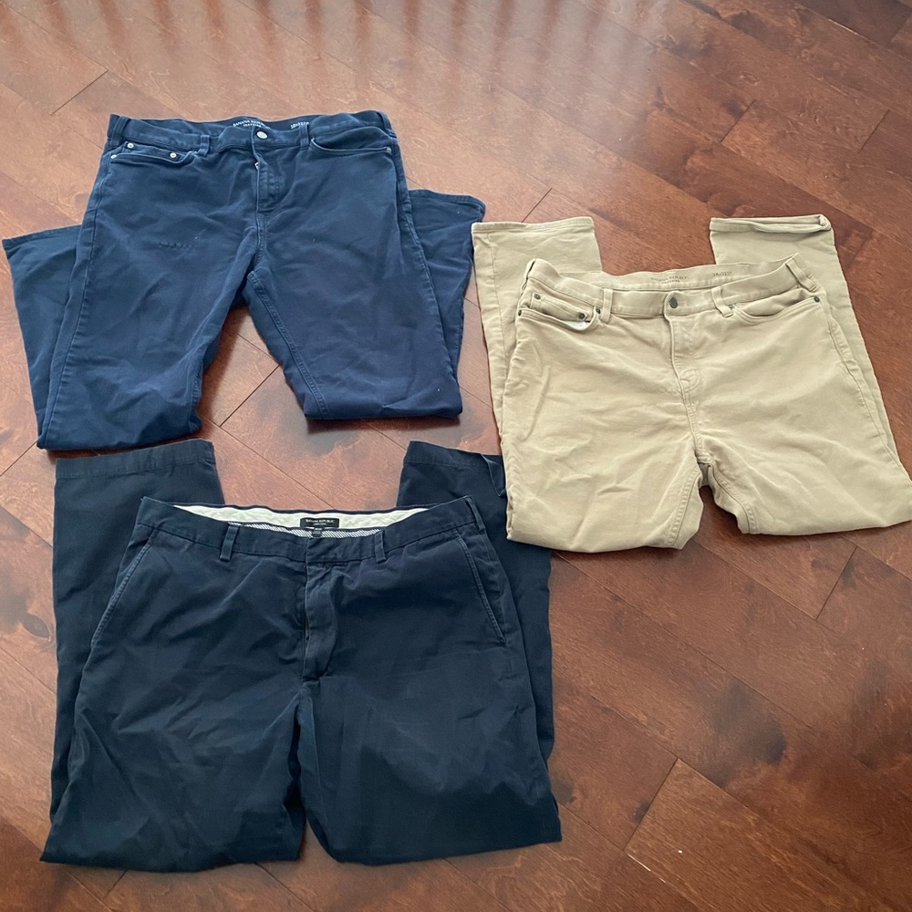Men’s banana republic pants bundle
